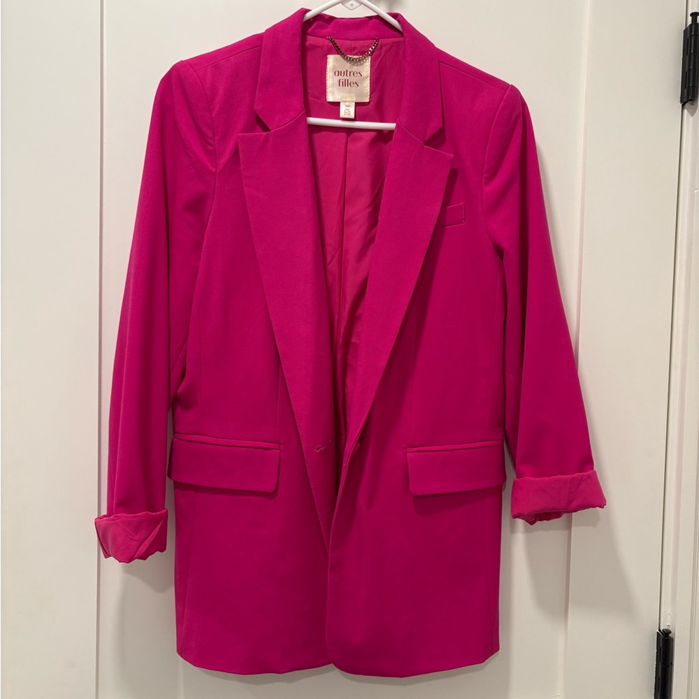 Vibrant Pink Blazer